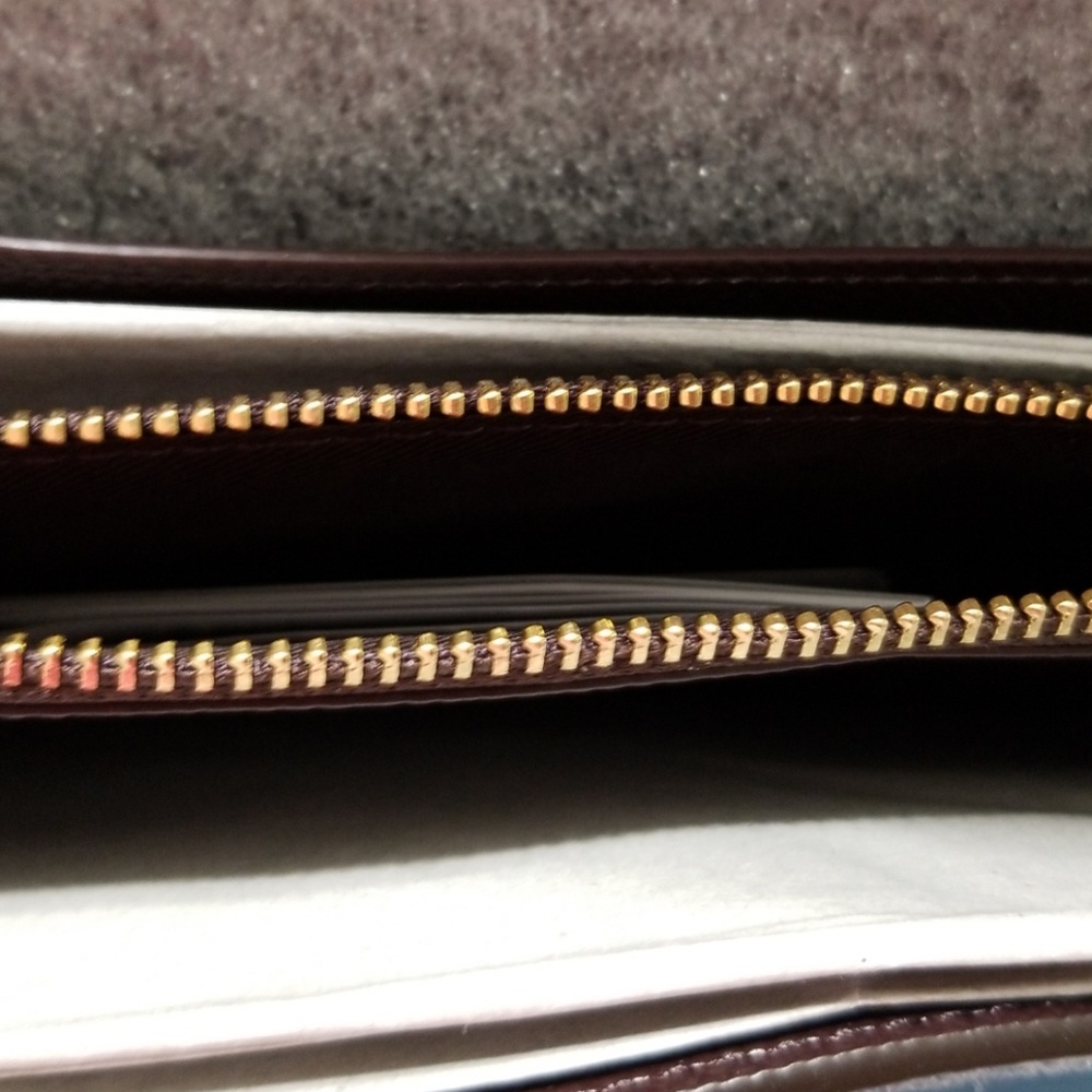 Coach F22828 Chain Crossbody Bag Raspberry NWT - Picture 6 of 8